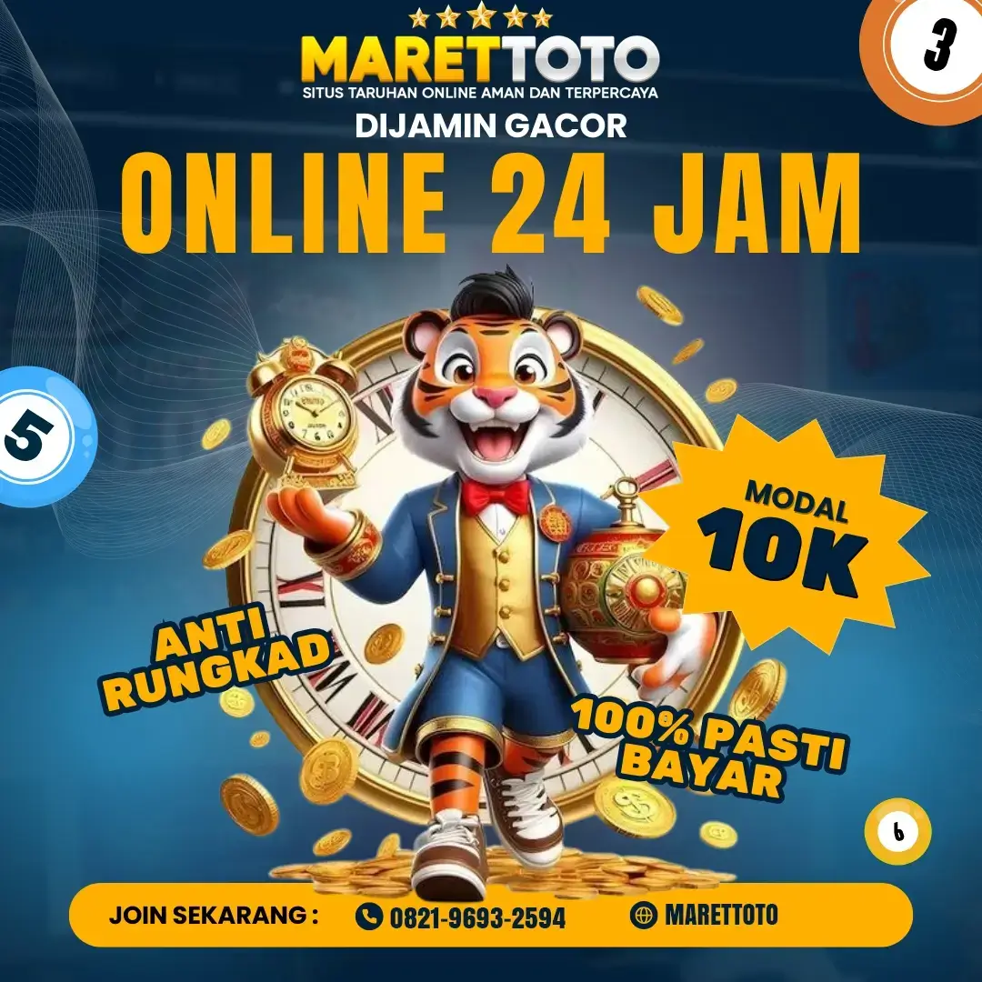 MARETTOTO | Situs Slot Terpercaya Menang Berapapun Di Bayar Tuntas! image 1